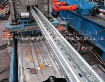 Storage Rack Roll Forming Machine High Speed Large Capacity Cold Formed